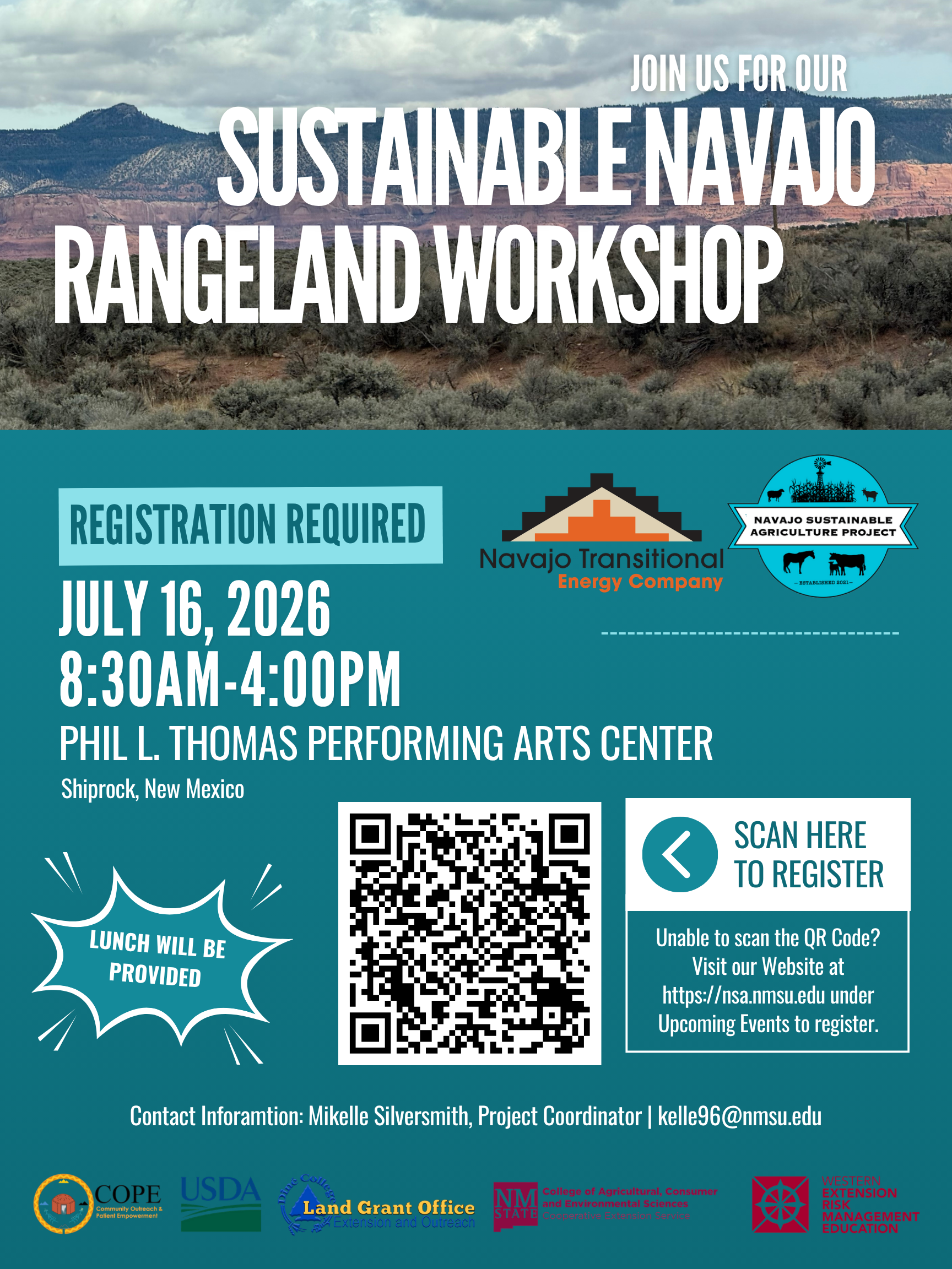 July Rangeland Flyer